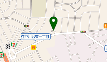 江戸川台8号公園の地図画像