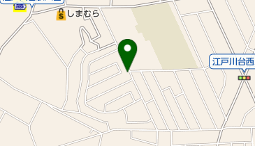 中野久木緑道の地図画像