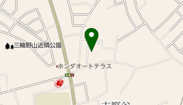 市野谷1号公園の地図画像