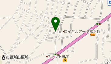 松ヶ丘6号公園の地図画像