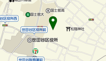 若林公園の地図画像