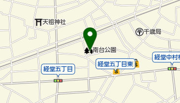 南台公園の地図画像