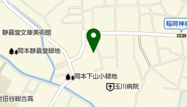 瀬田四丁目広場(旧小坂家住宅)の地図画像