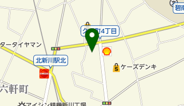 久沓公園の地図画像