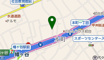 幡ヶ谷児童遊園地の地図画像