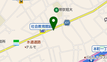 六号通り公園の地図画像