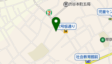 幡ヶ谷新道公園の地図画像