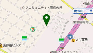 神宮前三丁目児童遊園地の地図画像