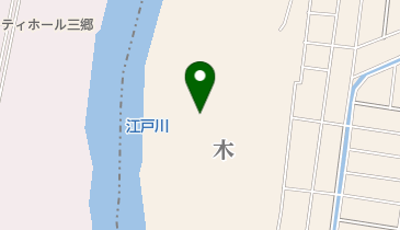 江戸川河川敷緑地の地図画像