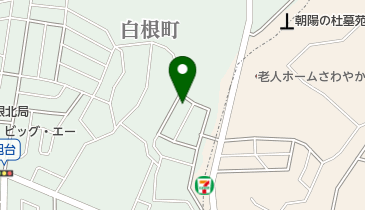 白根五丁歩公園の地図画像
