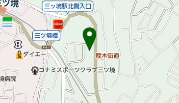 出刈場公園の地図画像