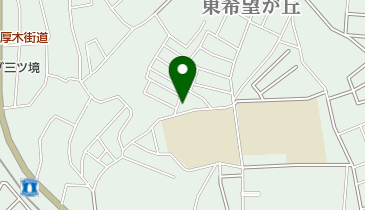 東希望が丘第八公園の地図画像