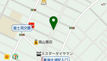 しおかぜ緑道の地図画像