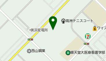 高洲太陽の丘公園の地図画像