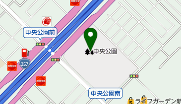 浦安市中央公園の地図画像