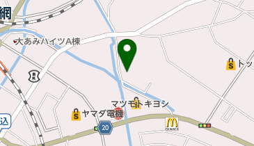 大網白里市第二分庁舎の地図画像