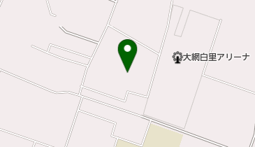 大網白里市営野球場の地図画像