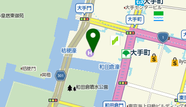 中国飯店 琥珀宮の地図画像