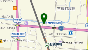 個別指導塾トライプラス 柳川校の地図画像