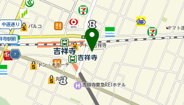 吉祥寺オデヲンの地図画像