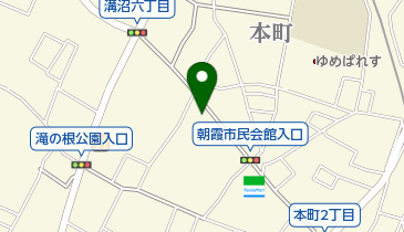 二本松公園の地図画像