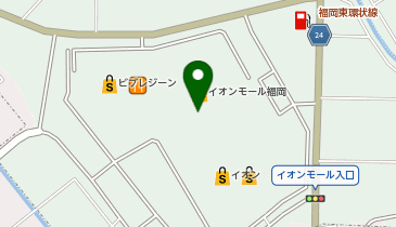 ジュリア・オージェ イオンモール福岡店の地図画像