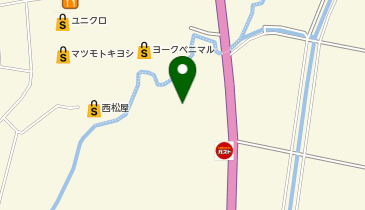 すき家 13号新庄店の地図画像