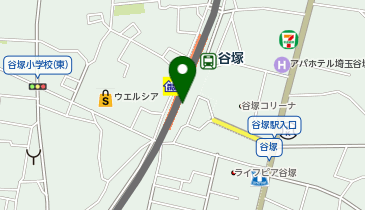 EQUiA谷塚(エキア谷塚)の地図画像
