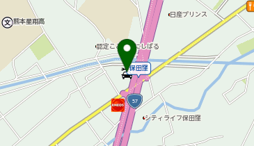 タイヤ館みなもと 熊本東店の地図画像