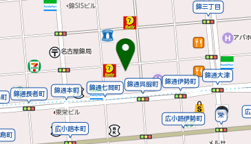 炭火あみ焼 いとうの地図画像