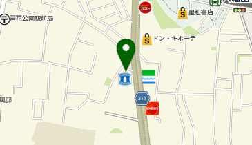 スターバックスコーヒー 芦花公園店の地図画像