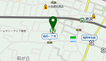 セブンイレブン 秦野渋沢店の地図画像