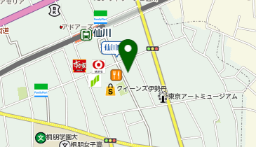 ユニクロ 仙川店の地図画像