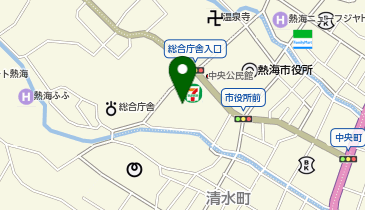 アスビーファム 熱海店の地図画像