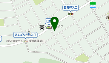 港南台郵便局の地図画像