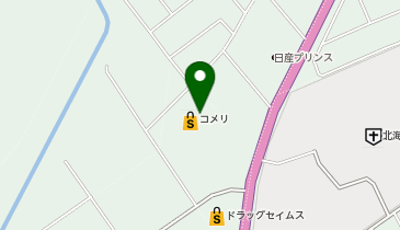 コメリパワー 岩見沢店の地図画像