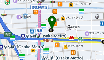 眼鏡市場 なんば店の地図画像