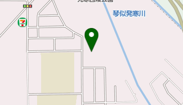 発寒西陵公園の地図画像