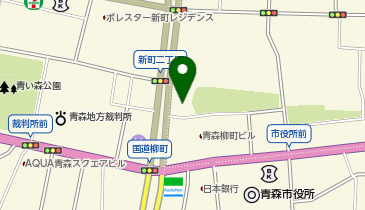 東京美容外科 青森院の地図画像