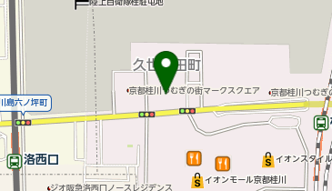 スポーツオアシス桂川24Plus(トゥエンティフォープラス)の地図画像