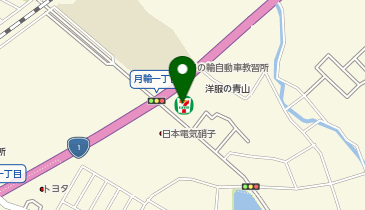 セブンイレブン 大津月輪店の地図画像