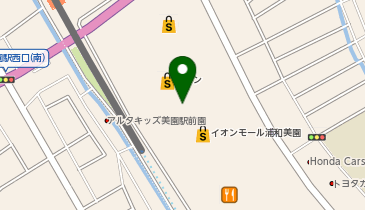 キデイランド浦和美園店の地図画像