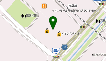 リラノワ認定店舗 パーティリコ イオンモール幕張新都心店の地図画像