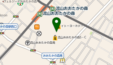 リラノワ認定店舗 ZACCANIA 流山おおたかの森店の地図画像