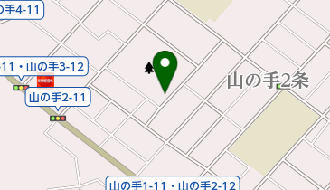 山の手草ぶえ公園の地図画像