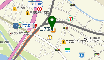 キデイランド 二子玉川店の地図画像