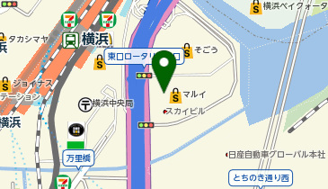 リラックマストア マルイシティ横浜店の地図画像