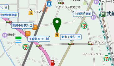 キデイランド 武蔵小杉店の地図画像