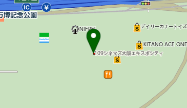 リラックマストア ららぽーとEXPOCITY店の地図画像