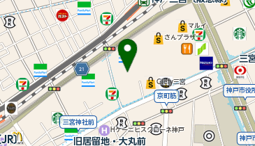 リラノワ認定店舗 キデイランド 三宮店の地図画像
